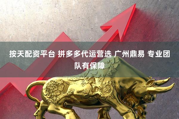 按天配资平台 拼多多代运营选 广州鼎易 专业团队有保障