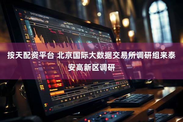 按天配资平台 北京国际大数据交易所调研组来泰安高新区调研